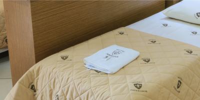 Imagem das acomodações do hotel